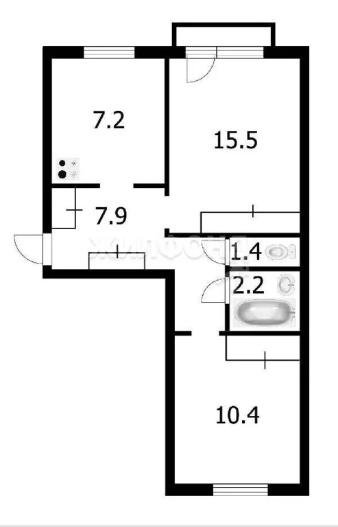 Продажа квартиры, Новосибирск, ул. Широкая - Фото 15