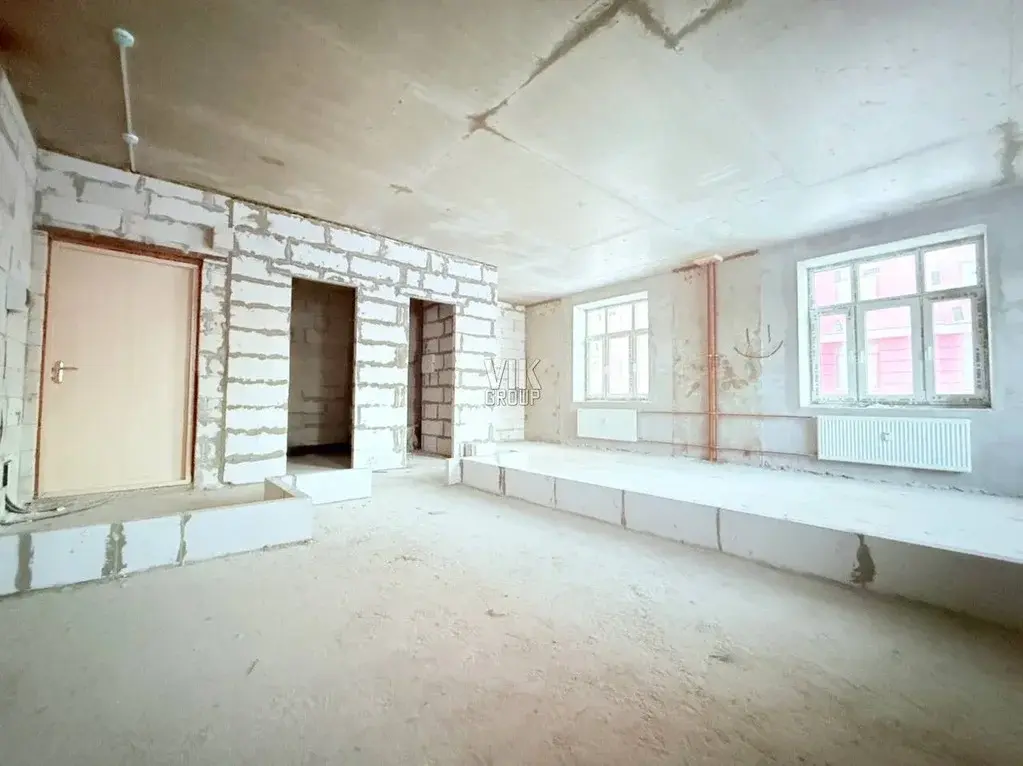 Продается двухкомнатная квартира (без отделки) в пгт Сабурово - Фото 4