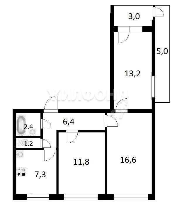 Продажа квартиры, Новосибирск, ул. Новосибирская - Фото 24