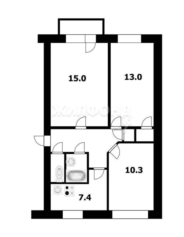 Продажа квартиры, Новолуговое, Новосибирский район, 3-й квартал - Фото 5