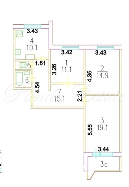 г.Москва, Симферопольский б-р, д.14, корп.3 (ном. объекта: 9780) - Фото 8