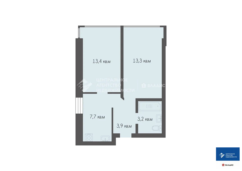 Продажа квартиры, Дядьково, Рязанский район, Зеленая улица - Фото 9