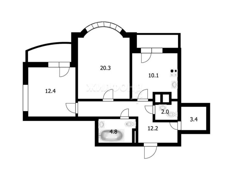 Продажа квартиры, Новосибирск, ул. Ельцовская - Фото 25