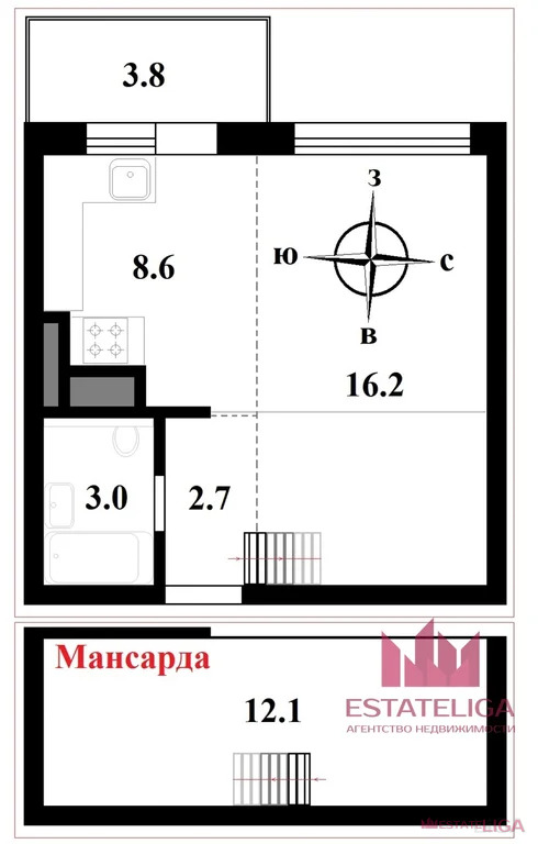 Продажа квартиры, Ромашково, Одинцовский район, Европейский бульвар - Фото 16