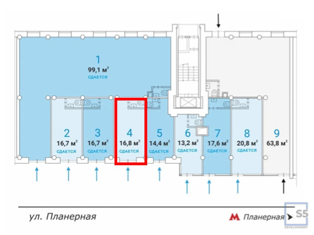 Продажа ПСН, м. Планерная, Планерная улица 12к1 - Фото 2