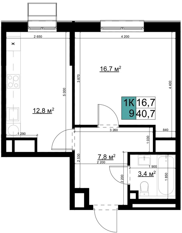 Продажа квартиры в новостройке, Одинцово, Московская обл - Фото 1