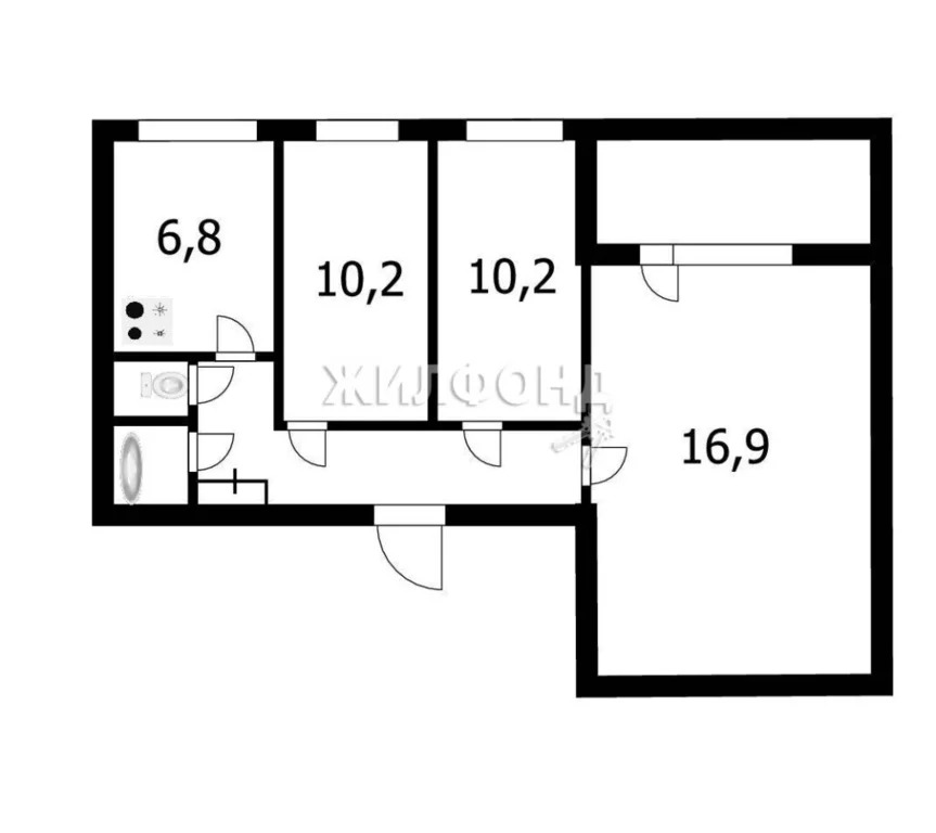 Продажа квартиры, Новосибирск, ул. Железнодорожная - Фото 6