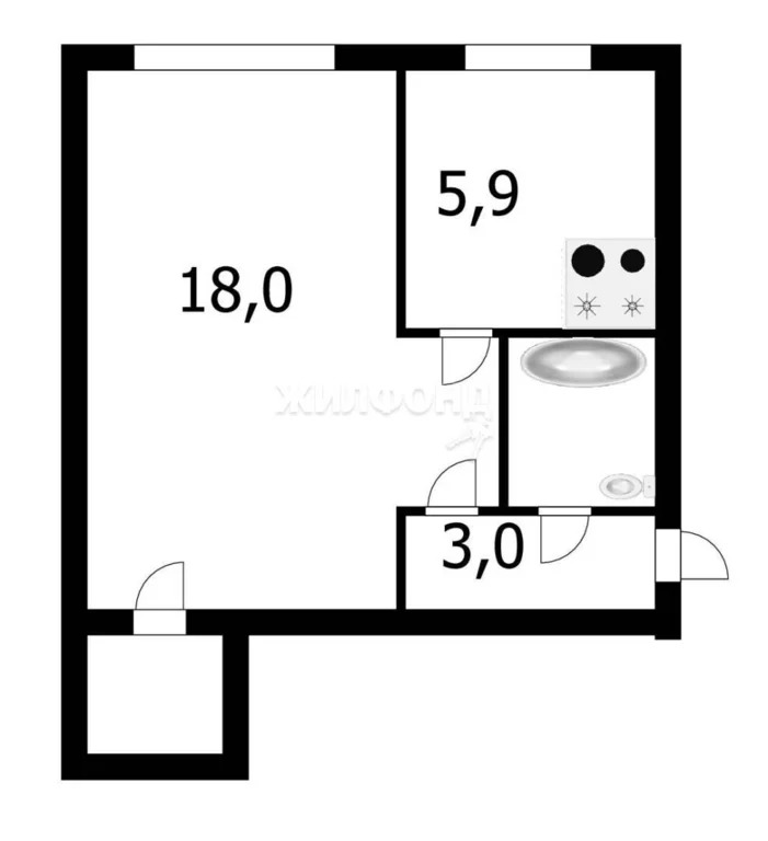 Продажа квартиры, Новосибирск, ул. Дуси Ковальчук - Фото 11