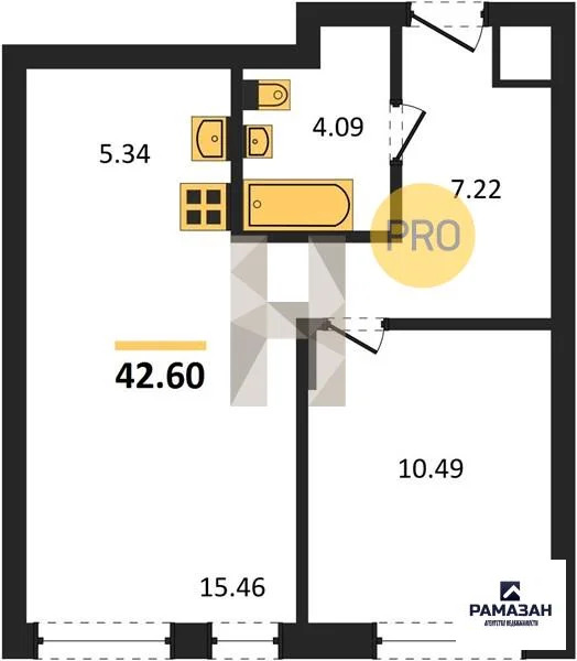 Продажа квартиры в новостройке, Казань, м. Проспект Победы, ... - Фото 1