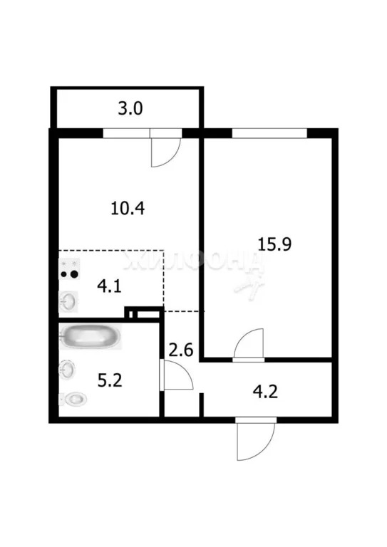 Продажа квартиры, Новосибирск, ул. Твардовского - Фото 18