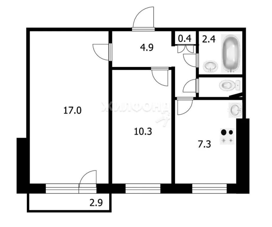 Продажа квартиры, Новосибирск, ул. Даргомыжского - Фото 8