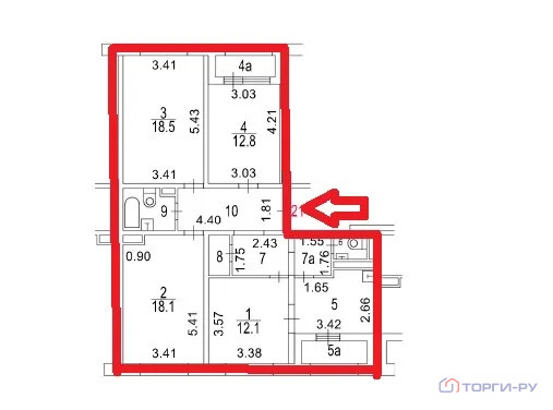 Продажа квартиры, улица Маресьева - Фото 8