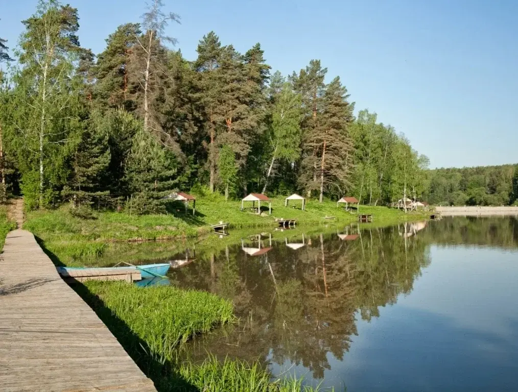 Два участка Эко Парк рядом с водоёмов - Фото 1