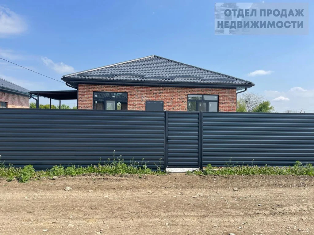 Новый дом В ст-це Анастасиевской - Фото 0
