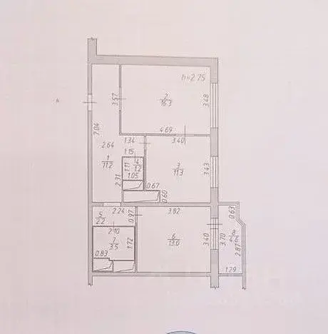 Продаю двухкомнатную квартиру 58.7м ул. Летная, 5/5, Балашиха, ... - Фото 24