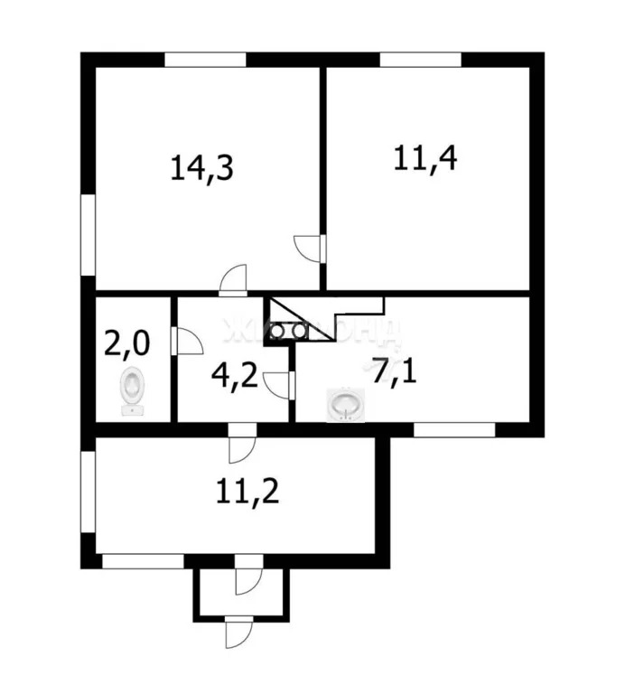 Продажа дома, Новосибирск, ул. Рябиновая - Фото 40