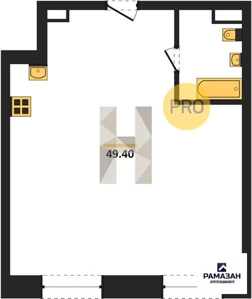 Продажа квартиры в новостройке, Казань, м. Суконная слобода, ул. ... - Фото 1