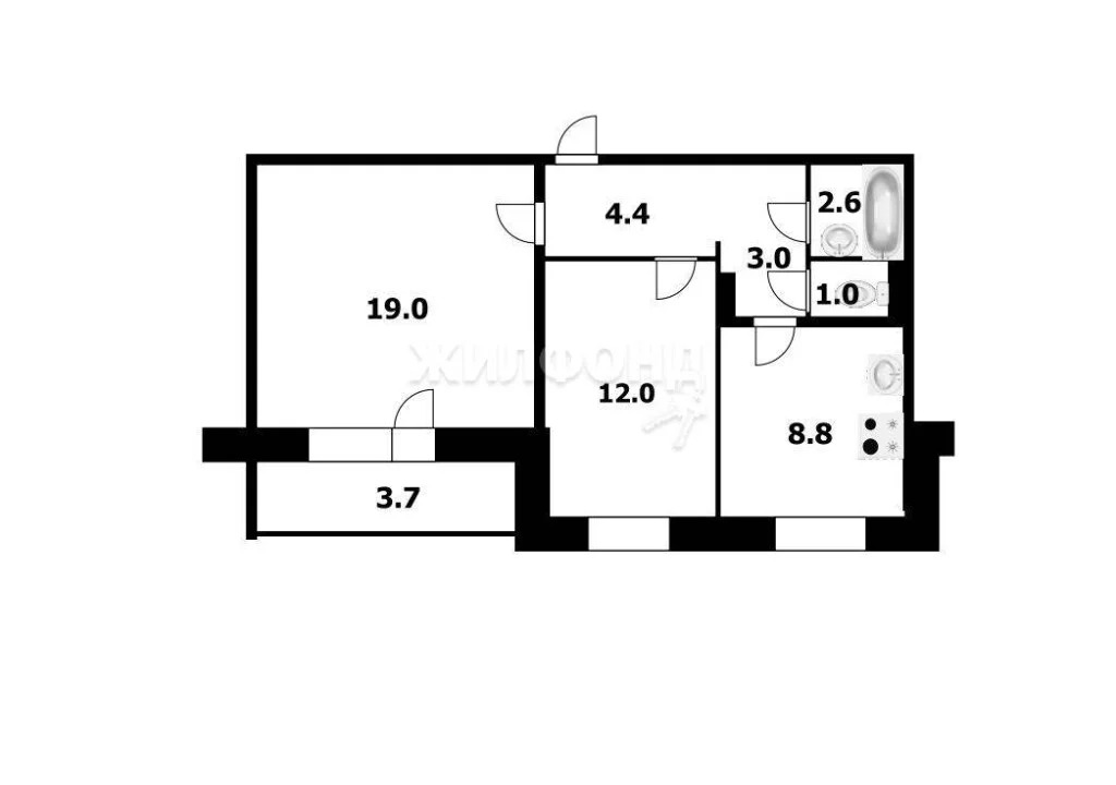 Продажа квартиры, Новосибирск, Владимира Высоцкого - Фото 8