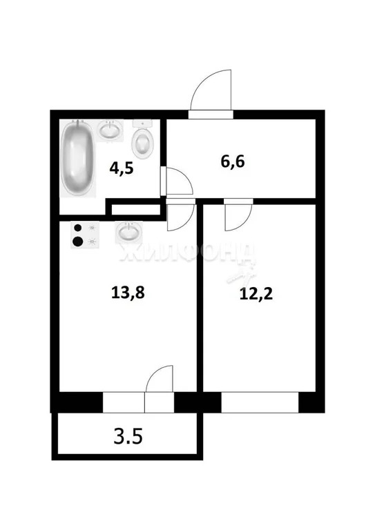 Продажа квартиры, Новосибирск, Заречная - Фото 22