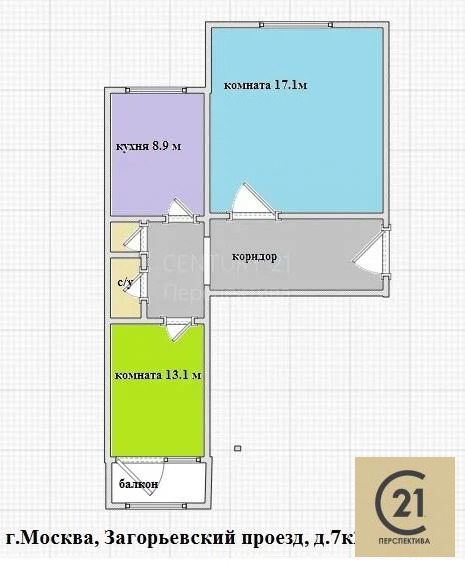 Продажа квартиры, Загорьевский проезд - Фото 2