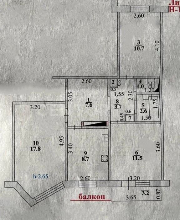 Продажа квартиры, Хрущевка, Липецкий район, ул. Элеваторная - Фото 25