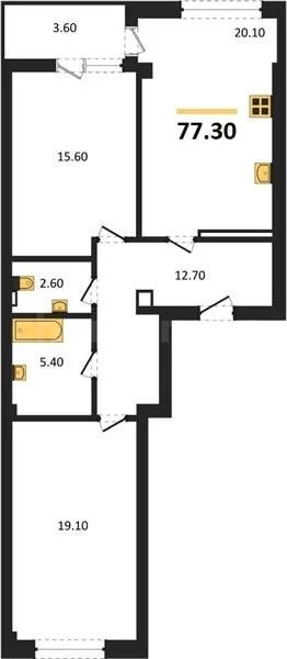 Продажа квартиры в новостройке, Севастополь, ул. Степаняна - Фото 1