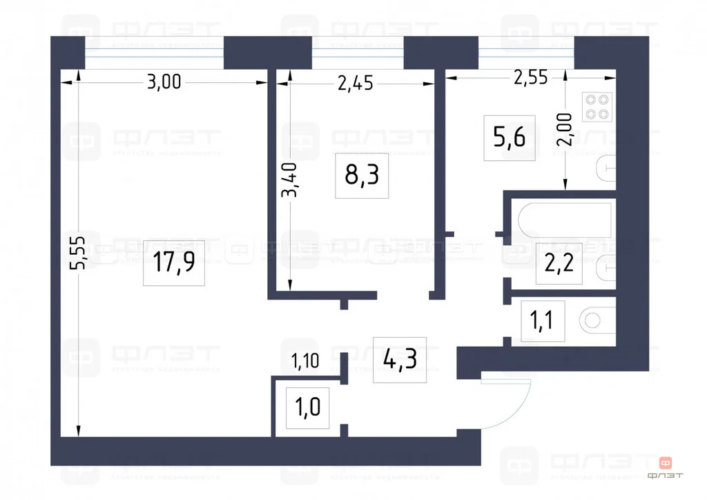 Продажа квартиры, Казань, ул. Роторная - Фото 19