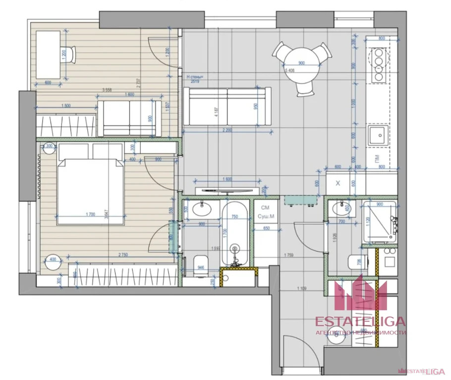 Аренда квартиры, ул. Дубининская - Фото 13