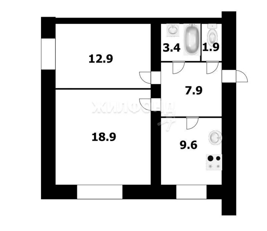 Продажа квартиры, Новосибирск, Звёздная - Фото 17