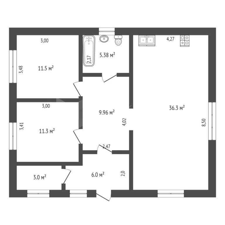 Продажа дома, Успенка, Тюменский район, Тюменский р-н - Фото 16