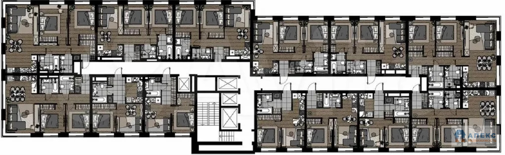 Продажа помещения пл. 680 м2 под офис, банк,  м. Хорошево в жилом доме ... - Фото 3