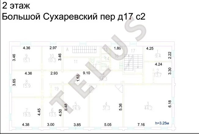 м. Сухаревская, Большой Сухаревский пер., 825 м2, Здание (ном. ... - Фото 8