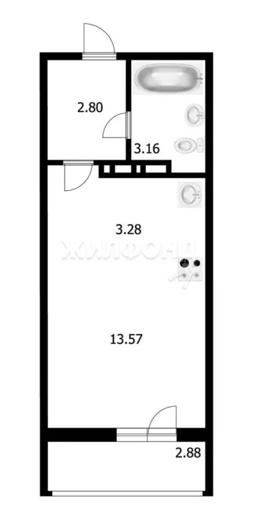 Продажа квартиры, Новосибирск, ул. Забалуева - Фото 20