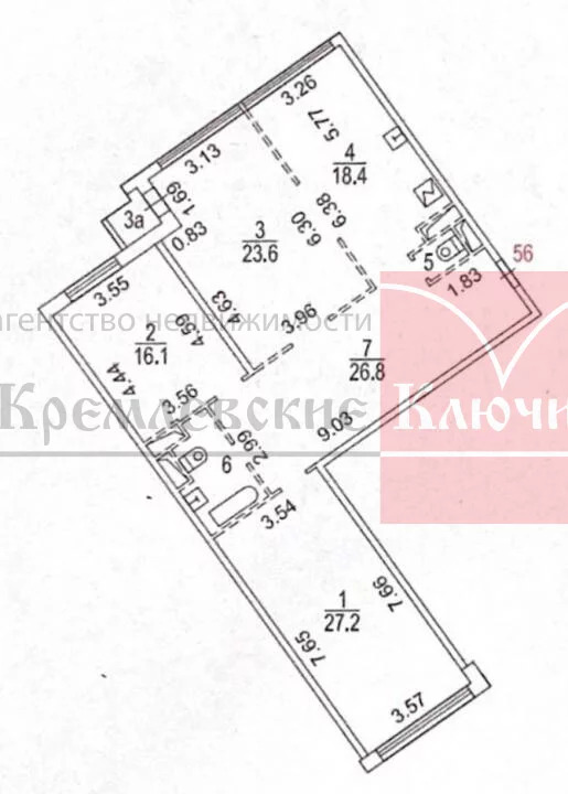Продажа квартиры, улица Твардовского, дом 4, корпус 4 - Фото 10