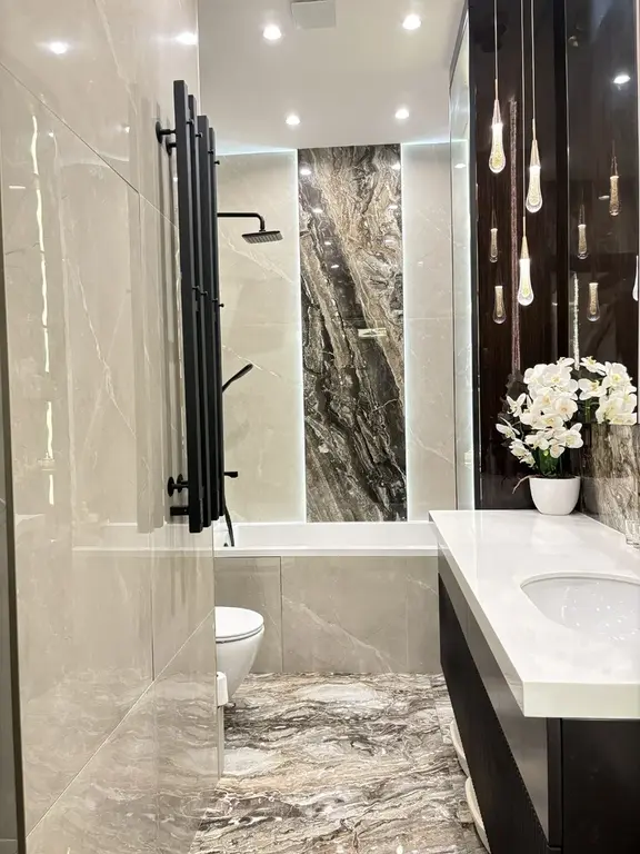 Аренда Евротрехкомнатной квартиры в ЖК Wellton Towers - Фото 13