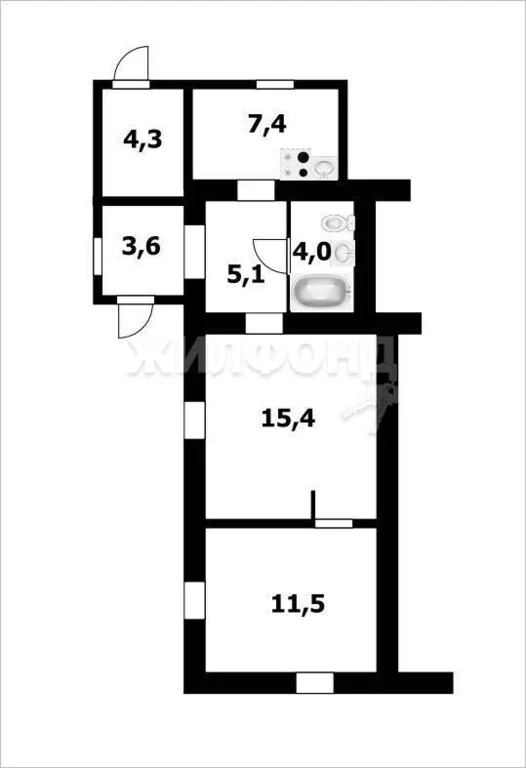 Продажа дома, Новосибирск, ул. Тюменская - Фото 13