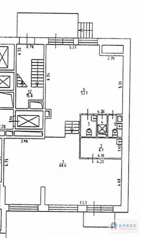 Аренда помещения (ПСН) пл. 137 м2 м. Зорге в жилом доме в Хорошёвский - Фото 5