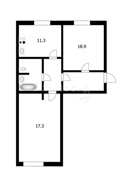 Продажа квартиры, Новосибирск, 2-й переулок Мира - Фото 12