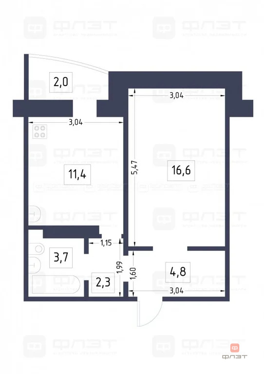 Продажа квартиры, Казань, ул. Бирюзовая - Фото 19