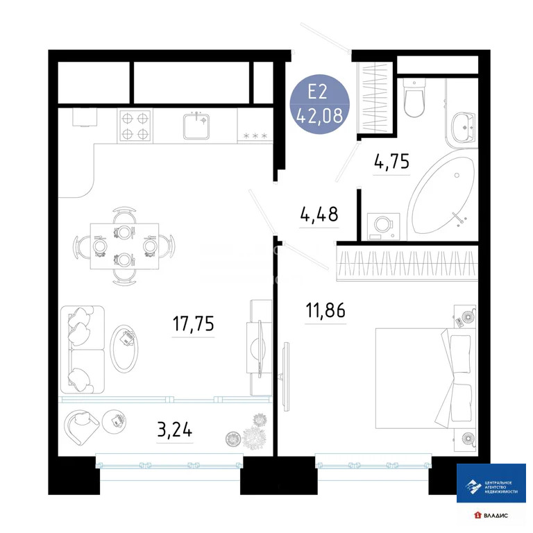 Продажа квартиры, Рязань, ул. Ленинского Комсомола - Фото 4