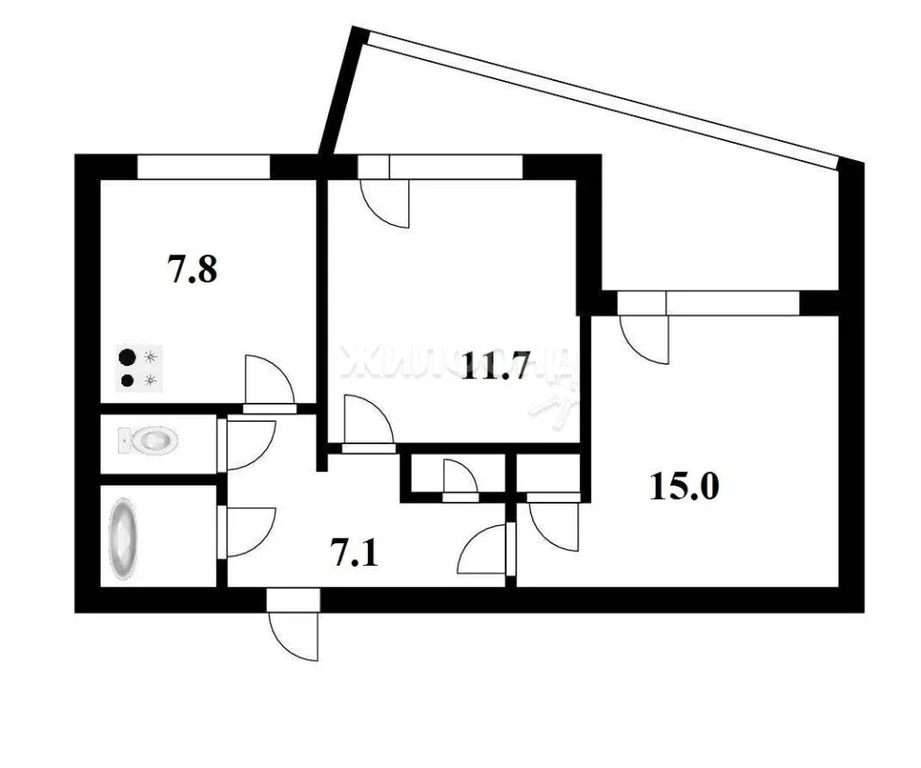 Продажа квартиры, Новосибирск, ул. Кочубея - Фото 11