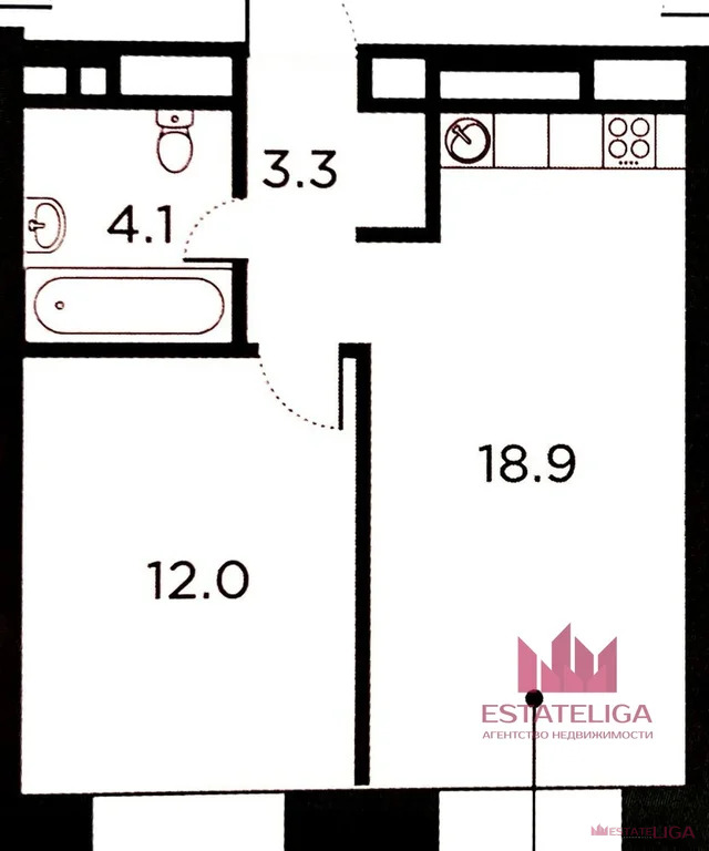 Продажа квартиры, улица Архитектора Щусева - Фото 3