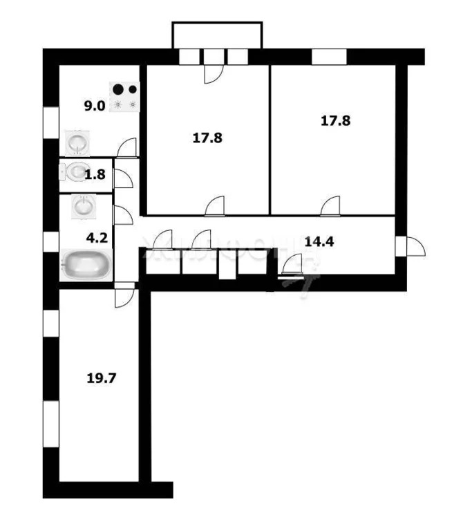 Продажа квартиры, Новосибирск, Красный пр-кт. - Фото 17