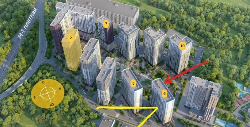 Продажа квартиры в новостройке, Одинцово - Фото 10