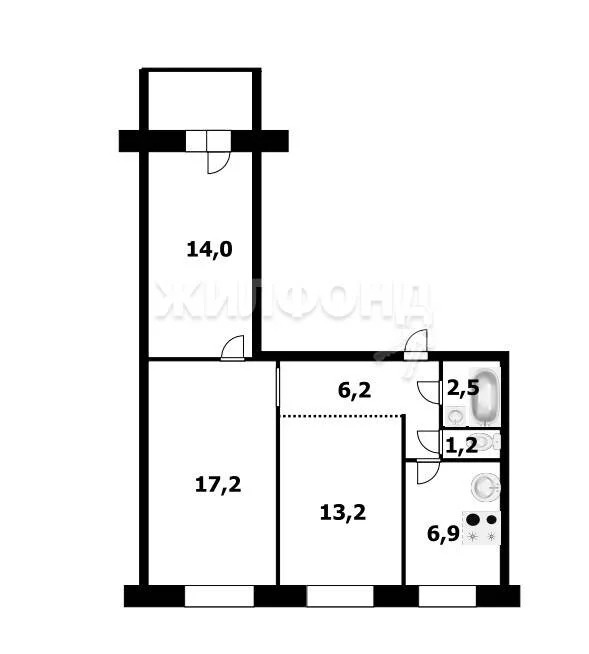 Продажа квартиры, Новосибирск, ул. Саввы Кожевникова - Фото 14