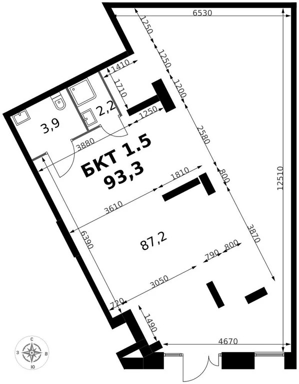 Прямая продажа от застройщика - Фото 3