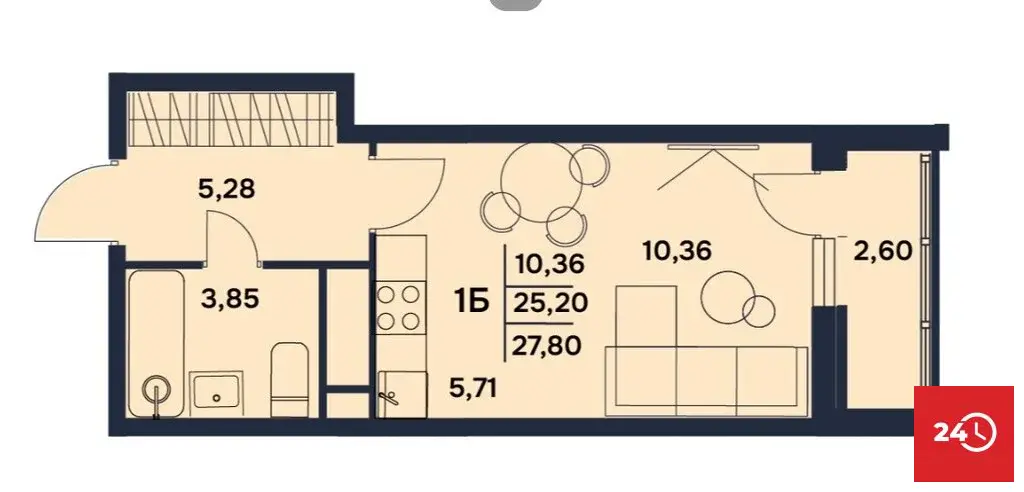 Студия в ЖК «Гармония»: инвестируйте в комфорт уже сегодня! - Фото 2