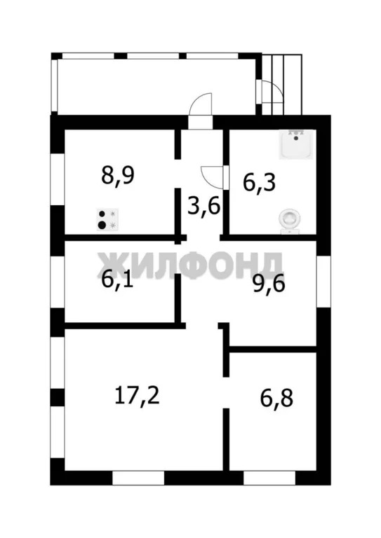 Продажа дома, Новосибирск, ул. Карельская - Фото 45
