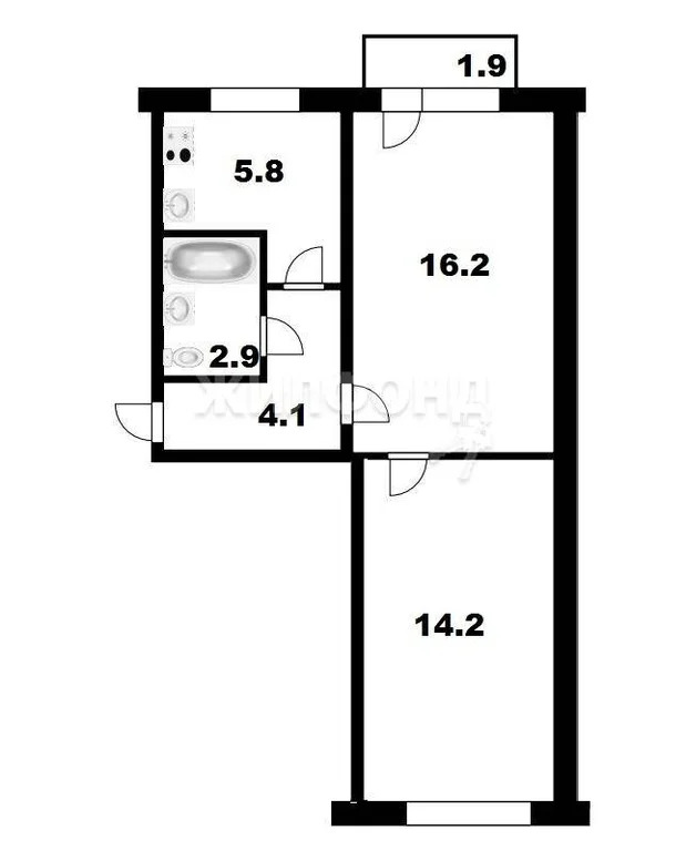 Продажа квартиры, Новосибирск, ул. Рельсовая - Фото 6