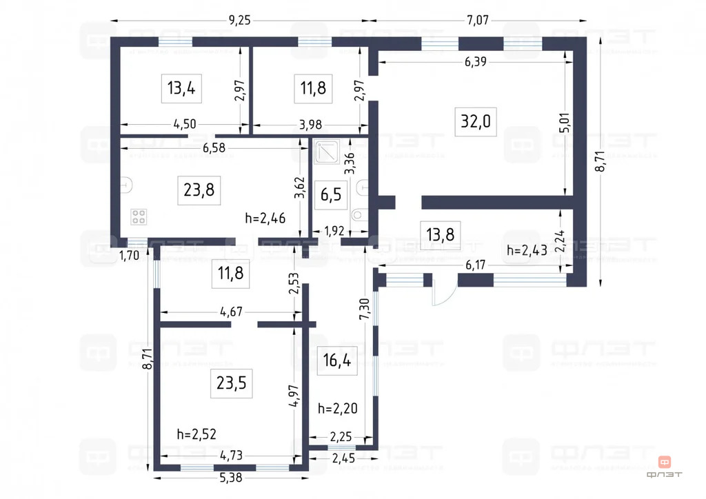 Продажа дома, Казань, ул. Шарифа Камала - Фото 33